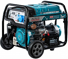 Бензиновый генератор Alteco AGG 8000 E2 ракурс 1