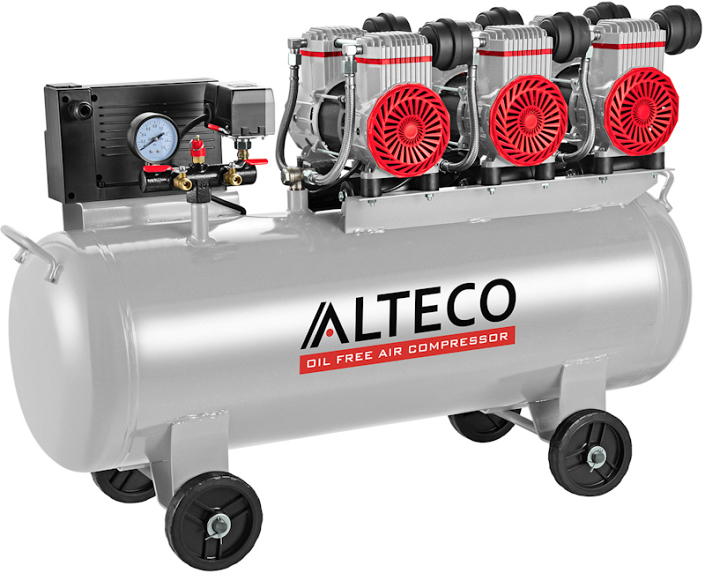 Безмасленный компрессор Alteco Aco 90L