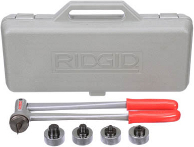 Комплектация муфтирующих клещей Ridgid A Комплектация муфтирующих клещей Ridgid A