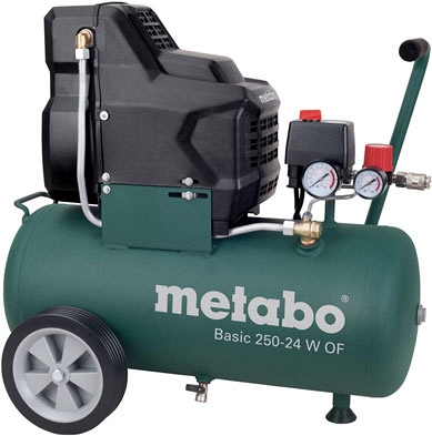 Компрессор промышленный Metabo Basic 250-24 W OF Компрессор промышленный Metabo Basic 250-24 W OF