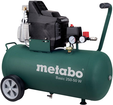 Компрессор поршневой масляный Metabo Basic 250-50 W Компрессор поршневой масляный Metabo Basic 250-50 W