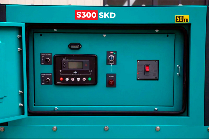 Панель управления дизельного генератора Alteco S300 SKD Панель управления дизельного генератора Alteco S300 SKD