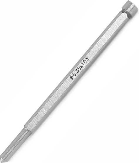 Штифт-выталкиватель для корончатых сверл HSS L55мм Messer 6,35×103мм Штифт-выталкиватель для корончатых сверл HSS L55мм Messer 6,35×103мм